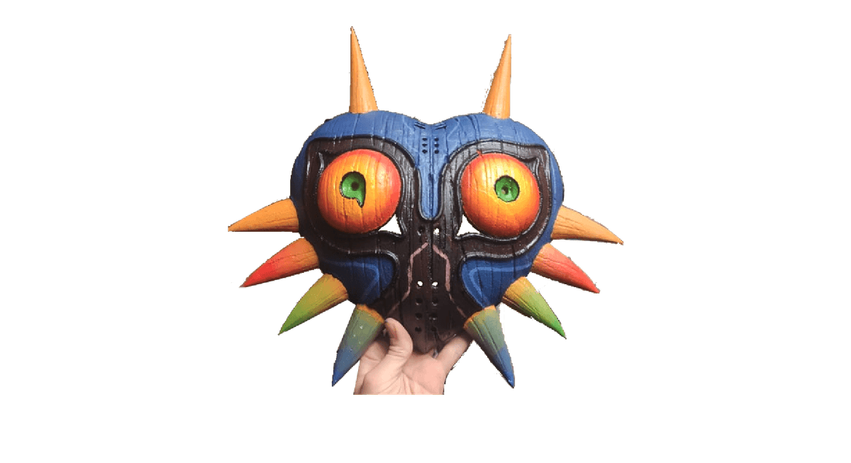 3D printed Majora's Mask